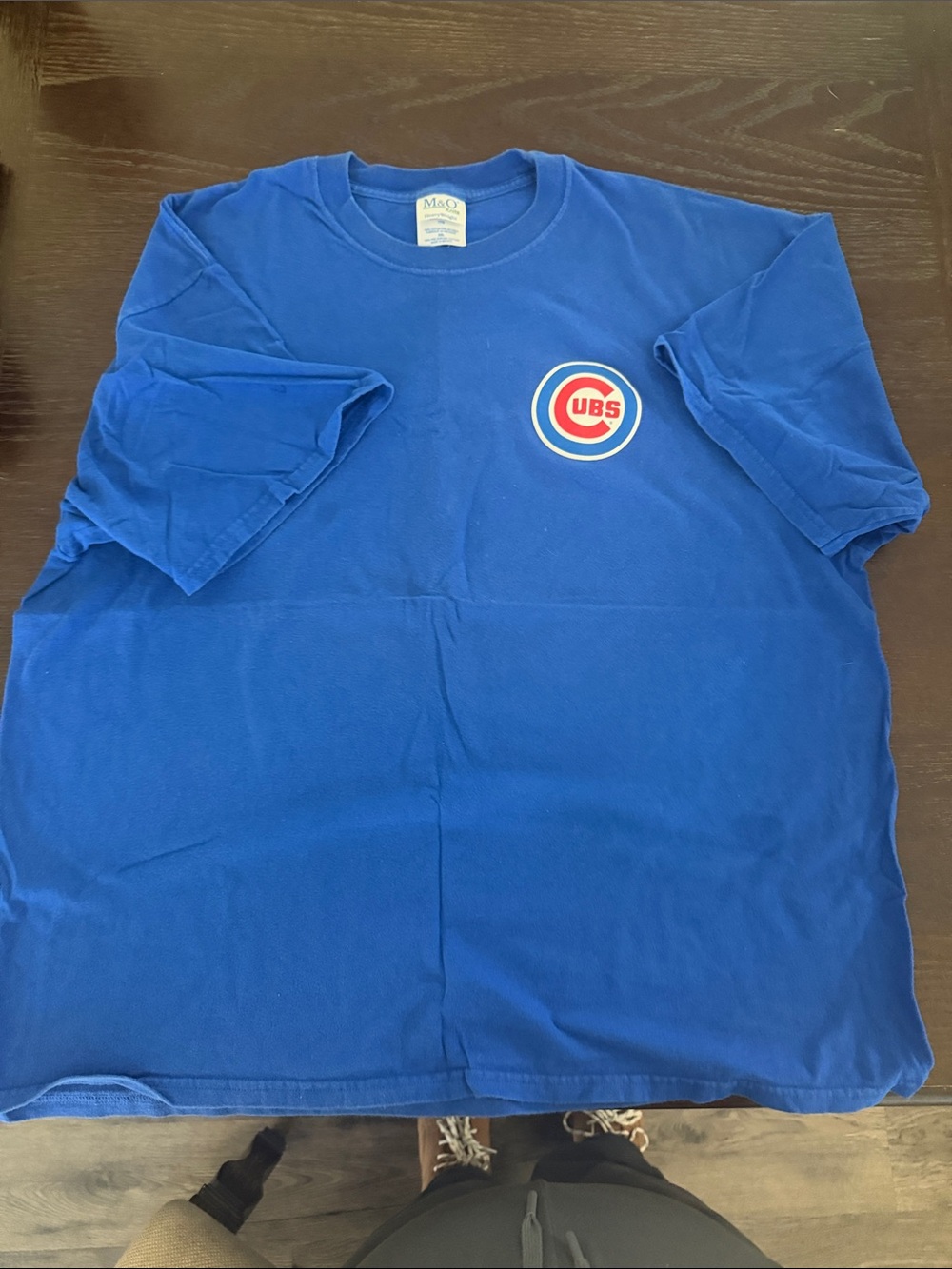 Chicago Blue Logo T-Shirt - Men's Crew Neck